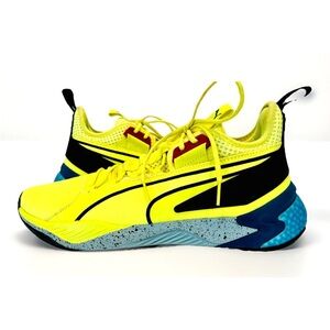 Puma Mens Uproar Spectra 192979-03 Yellow Basketball Shoes Sneakers Size 11.5